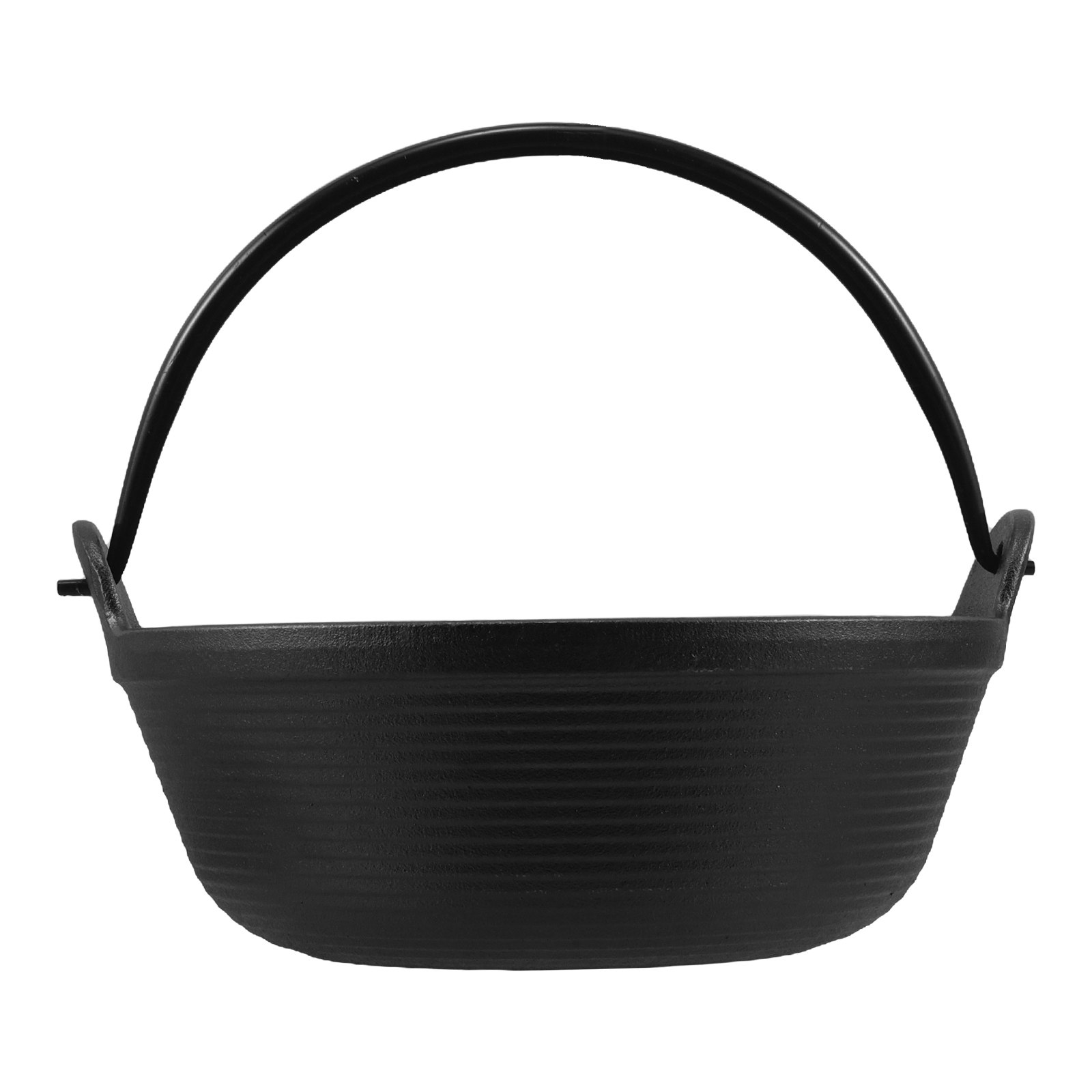 Japanese Camping Cooking - Japanese Cast Iron Sukiyaki Pot Iron