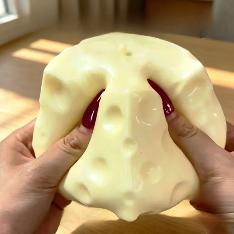 2026 Cheese Cube Stress Ball B - Fire Starter Cube review and price