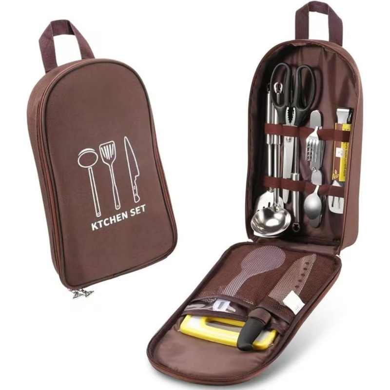 Camping Travel Cooking Utensil - Camping Cooking Equipment Bag review and price