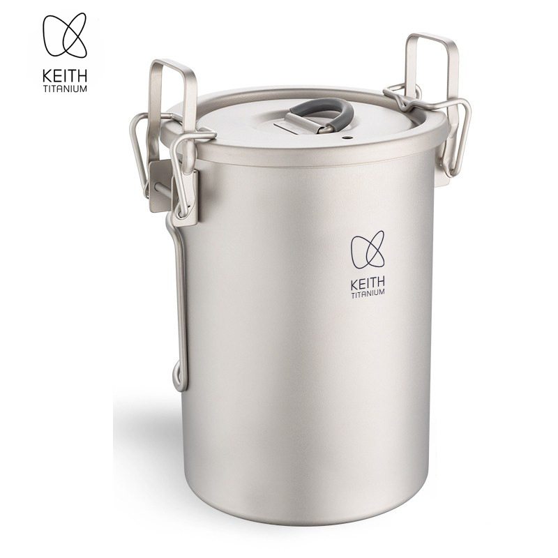KEITH Pure Titanium Rice Cooke - Camping Cooking Can review and price