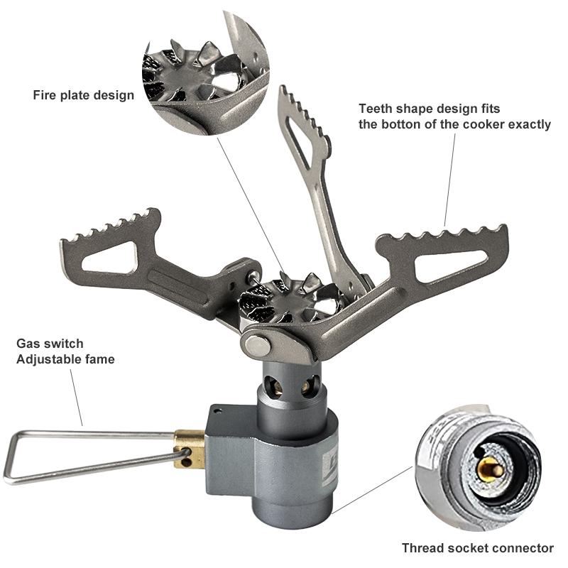 BRS Outdoor Gas Stove Mini Cam - Camping Cooking Windshield review and price