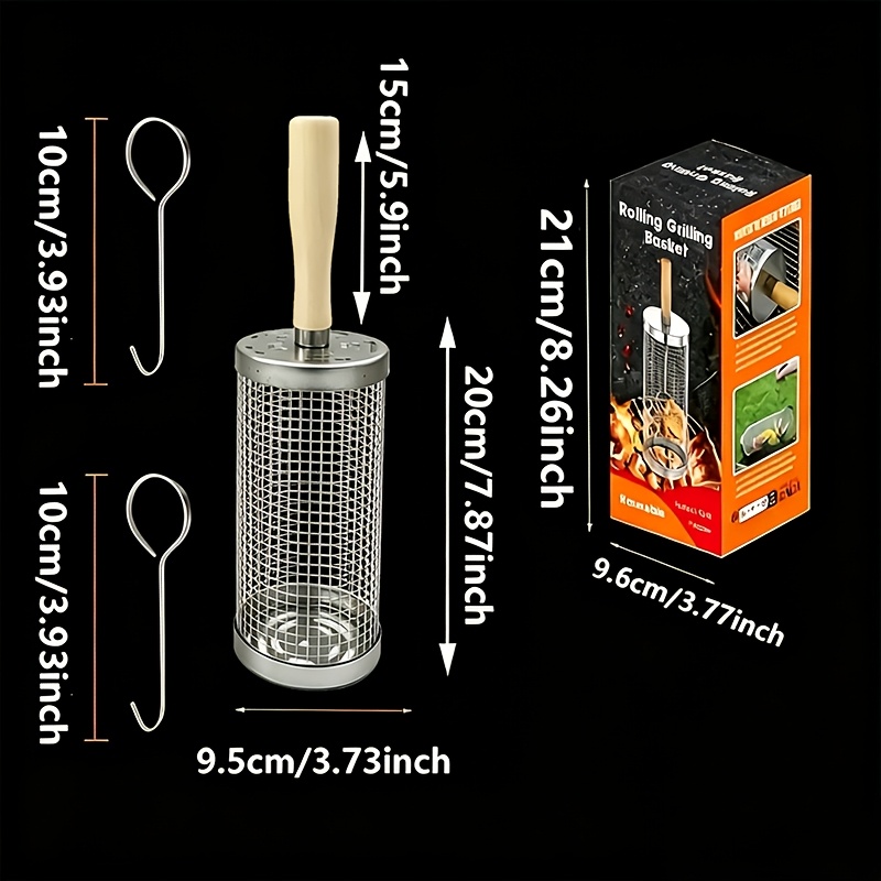 3Pcs Stainless Steel BBQ Cage  - Camping Cooking Trangia review and price
