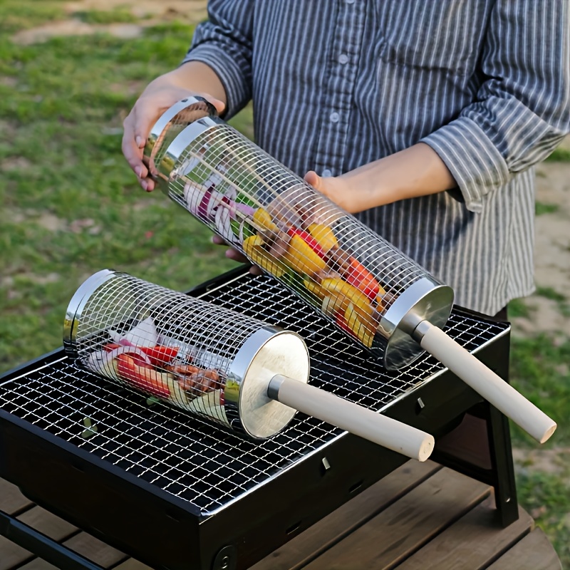 3Pcs Stainless Steel BBQ Cage  - Camping Cooking Trangia review and price
