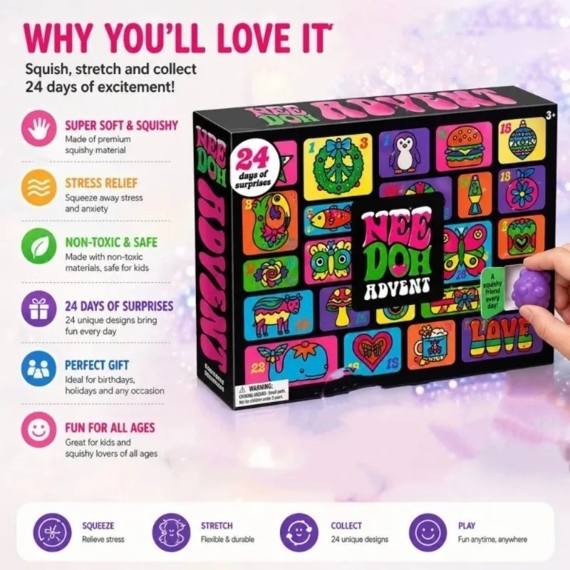 *_ Surprise Squishy Blind Box  - Fire Starter Cube review and price