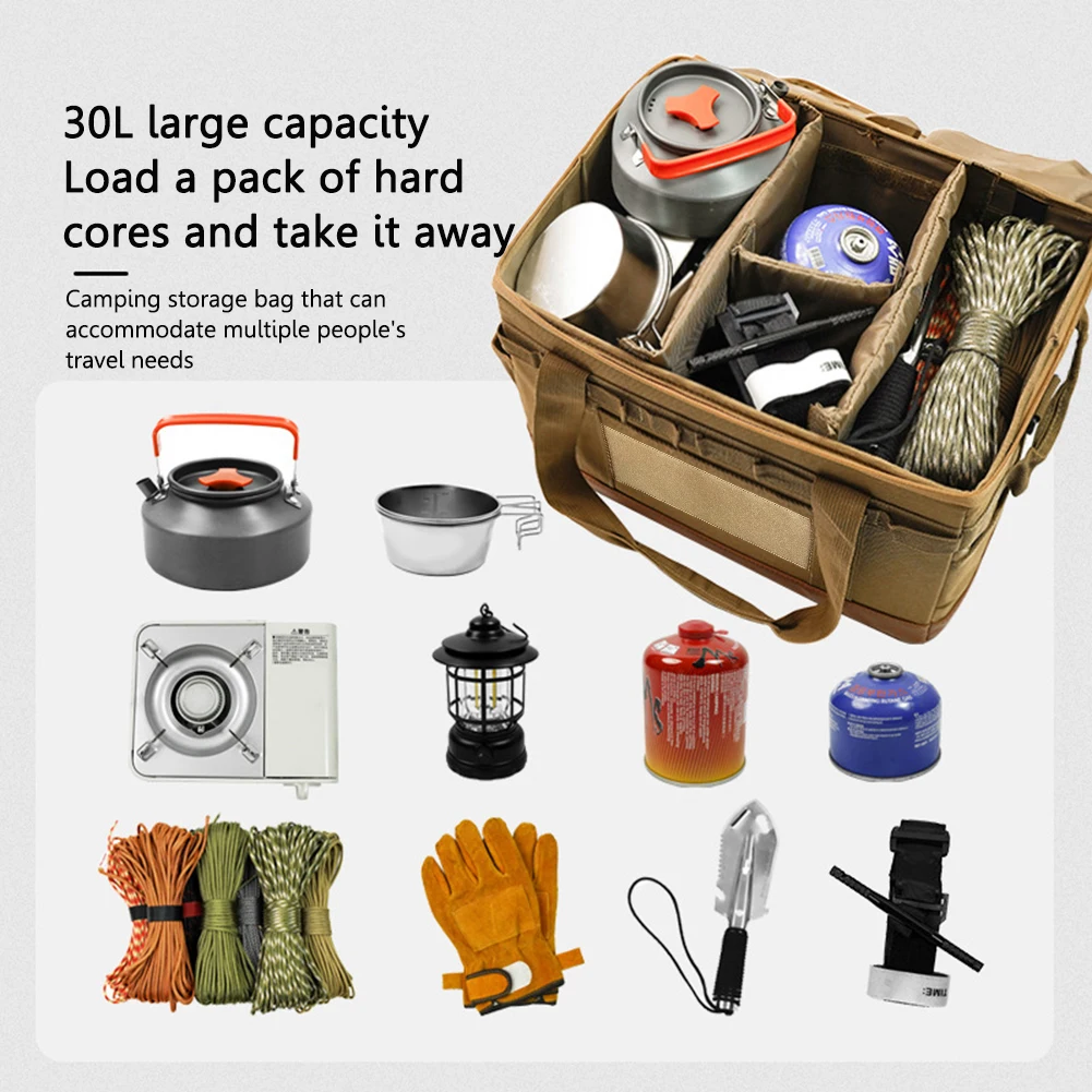 30L Camping Storage Case Campi - Camping Cooking Equipment Bag review and price