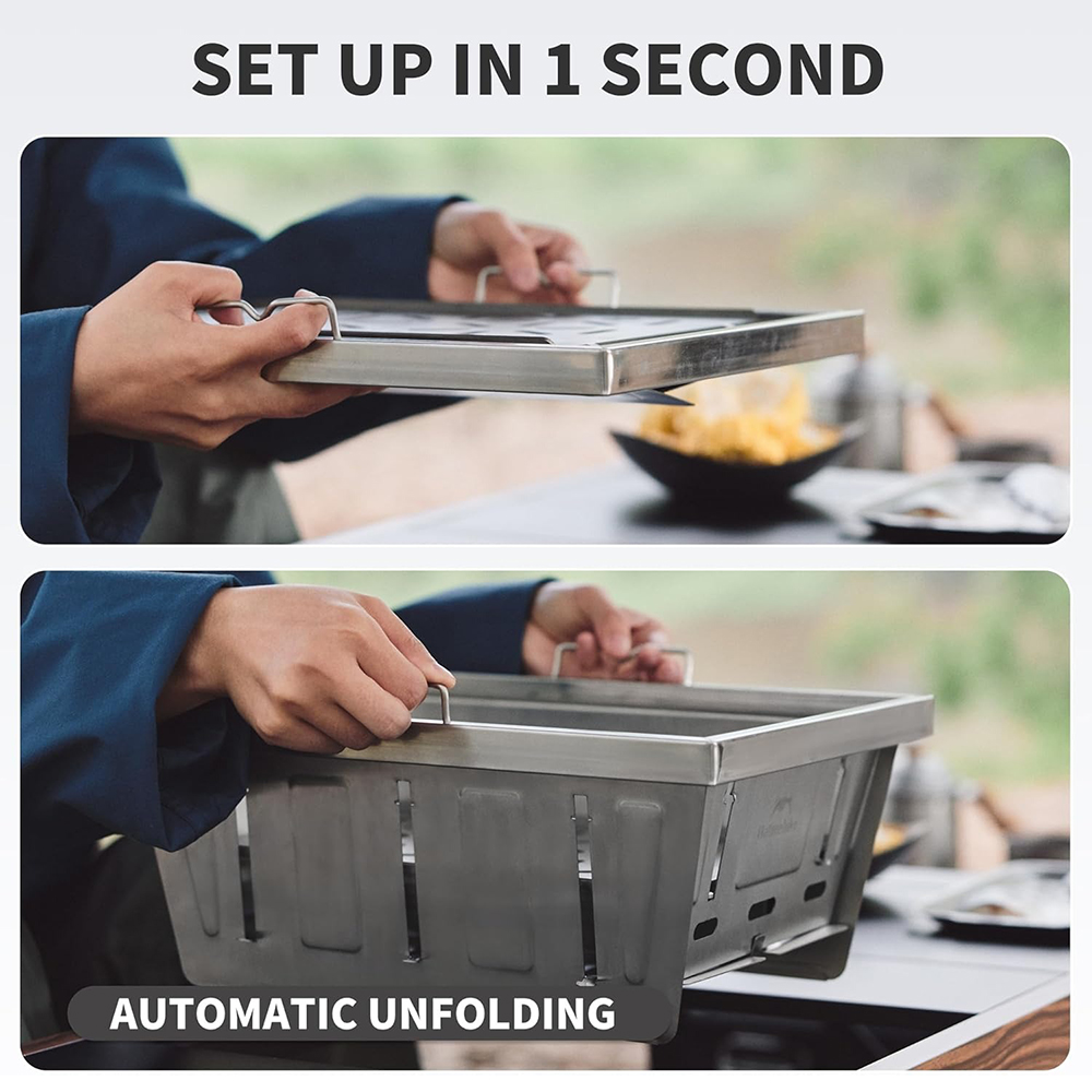 Naturehike Camping Charcoal Gr - Camping Cooking Windshield review and price