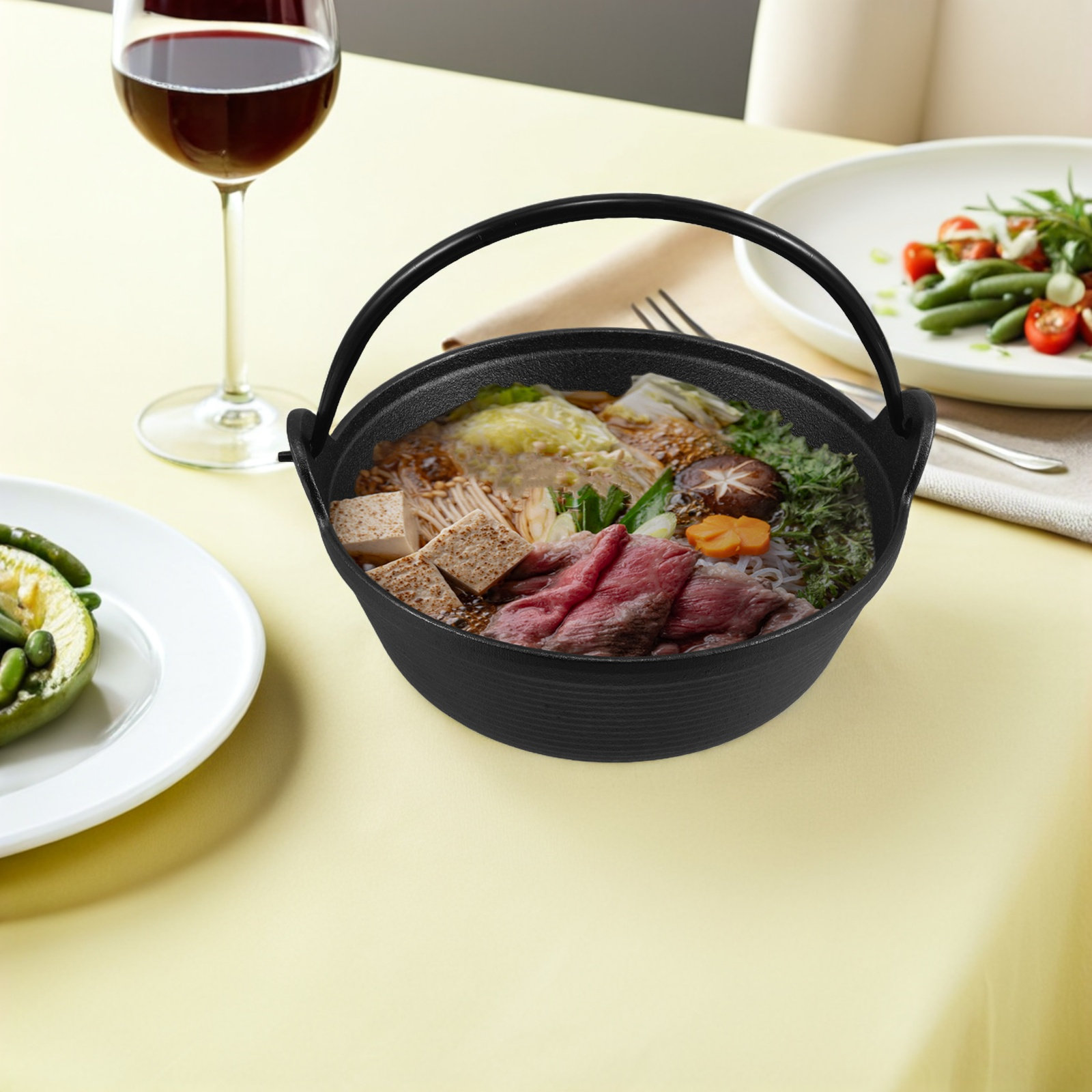 Double Handle Glass Cooking Po - Japanese Camping Cooking review and price