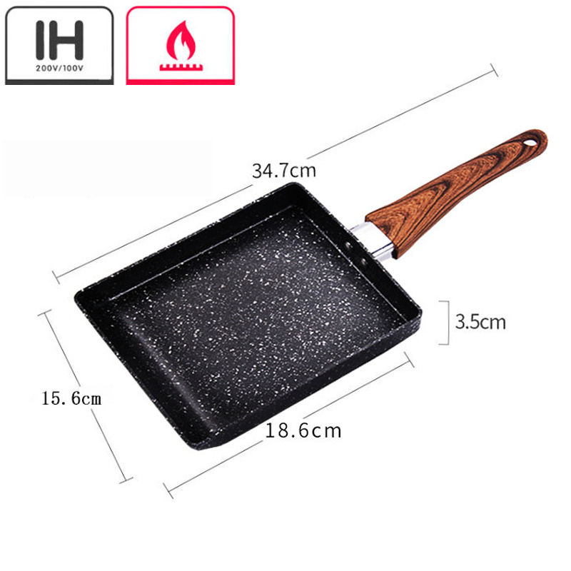 Japanese Omelette Pan Egg Roll - Japanese Camping Cooking review and price
