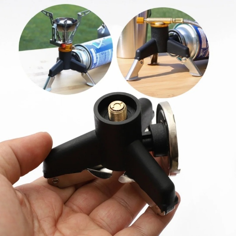Camping Gas Stove Adapter Conn - Camping Cooking Windshield review and price