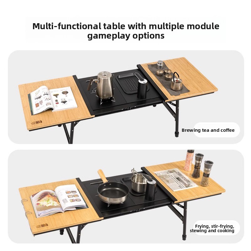 Aluminum IGT Camping Table, He - Camping Cooking Table review and price