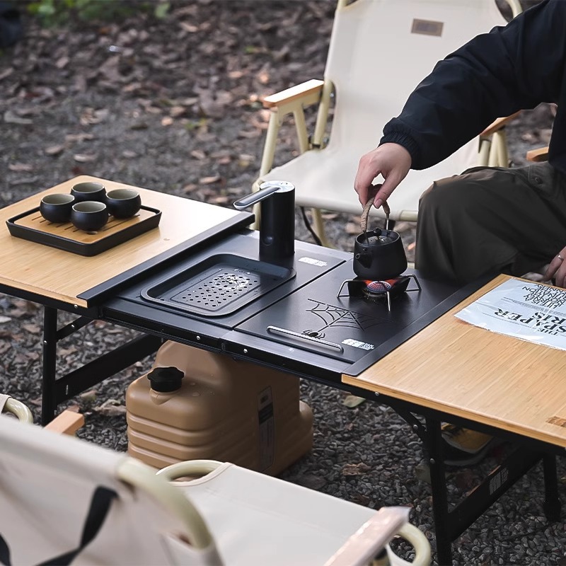 Aluminum IGT Camping Table, He - Camping Cooking Table review and price