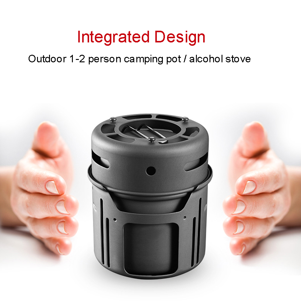 ALOCS Outdoor Alcohol Stove St - Camping Cooking Windshield review and price