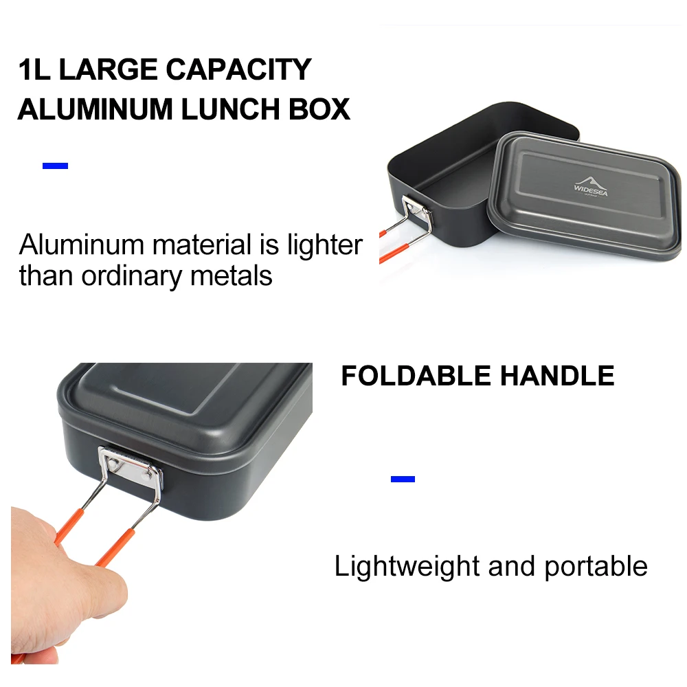 Widesea Camping Lunch Box Alum - Camping Cooking Equipment Bag review and price