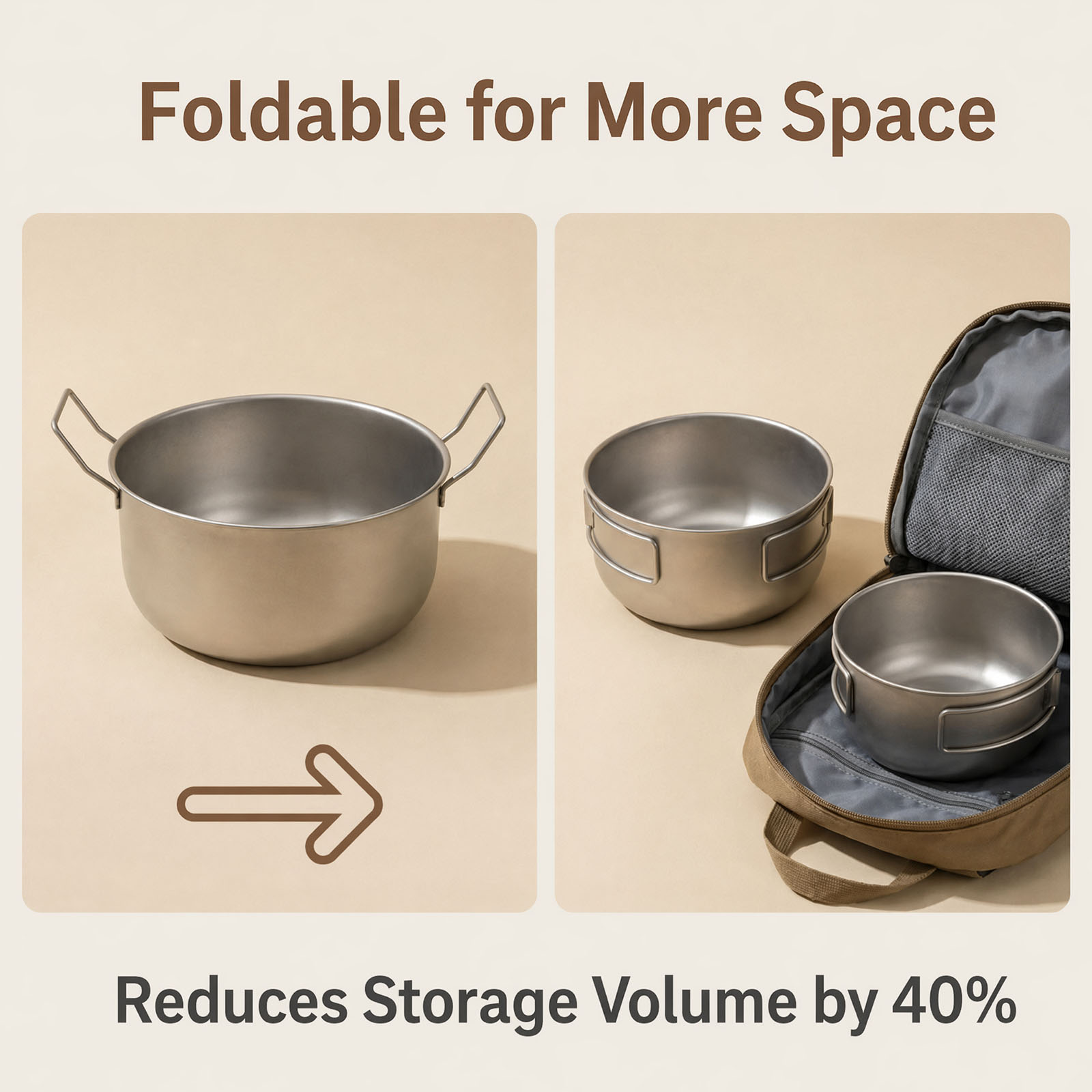 Hiking Cooking Pot 304 Stainle - Camping Hiking Cooking review and price