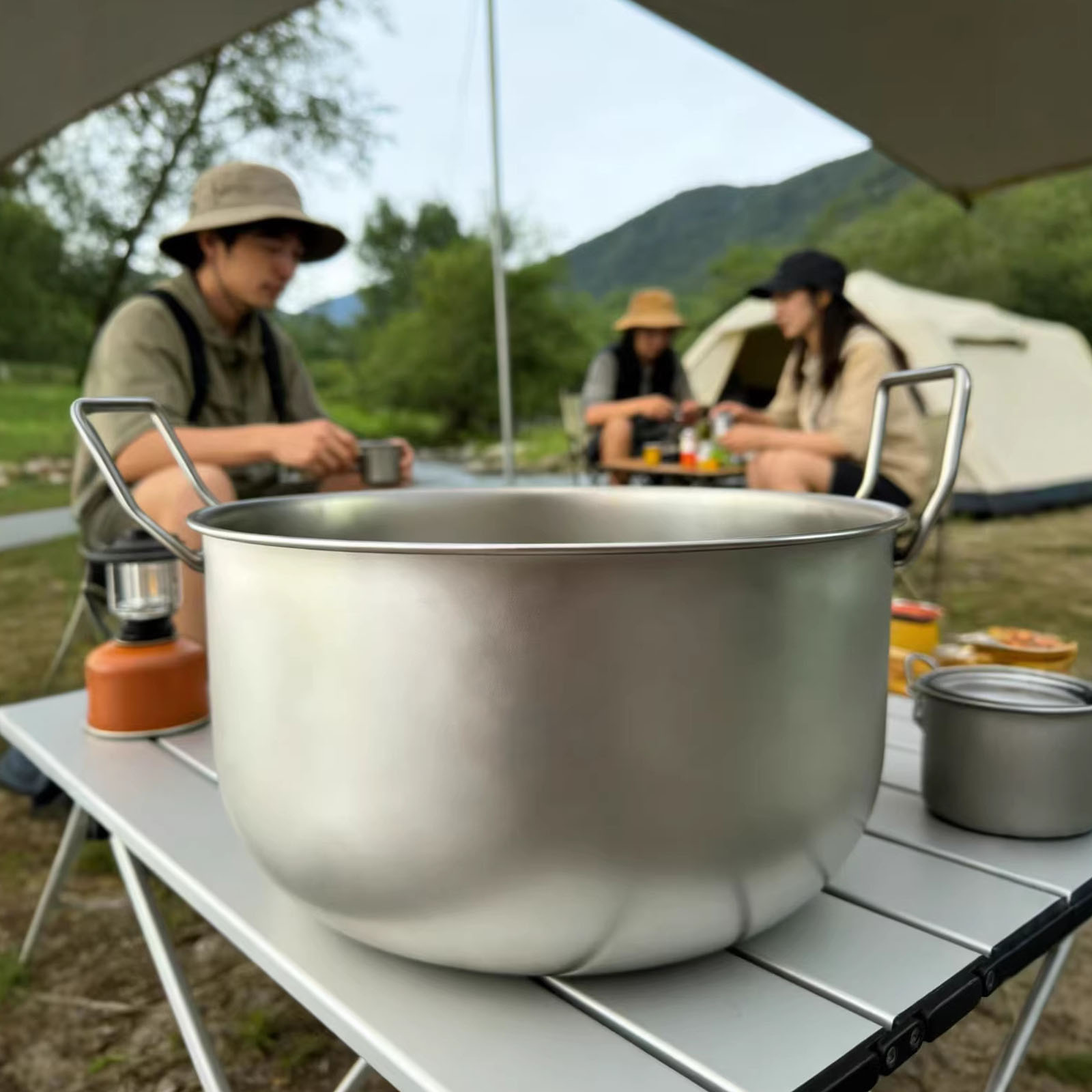 Hiking Cooking Pot 304 Stainle - Camping Hiking Cooking review and price
