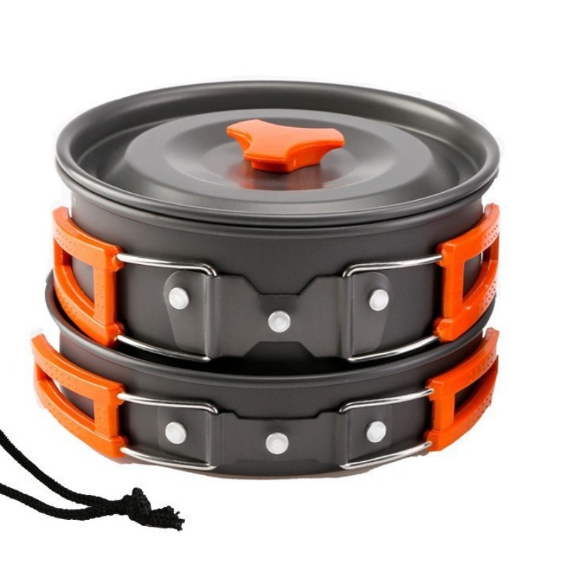 2‑3 Person Outdoor Cookware Se - Camping Cooking Set 2 Person review and price