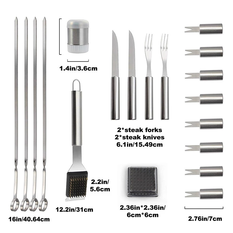 BBQ Tools Set Barbecue Grillin - Camping Cooking Trangia review and price