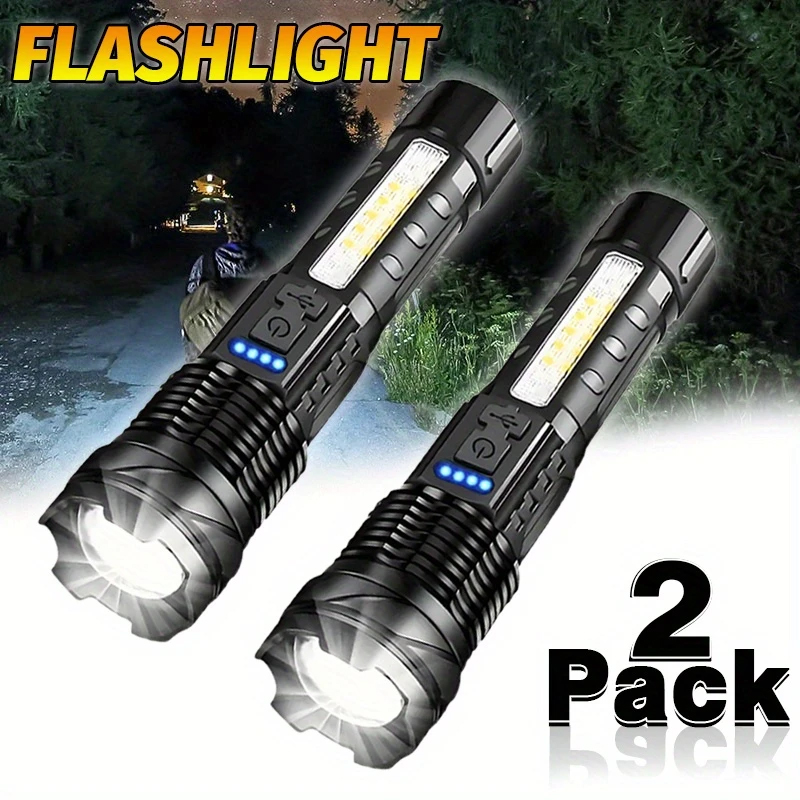 Powerful XHP50 LED Flashlight  - Camping Cooking Fish review and price