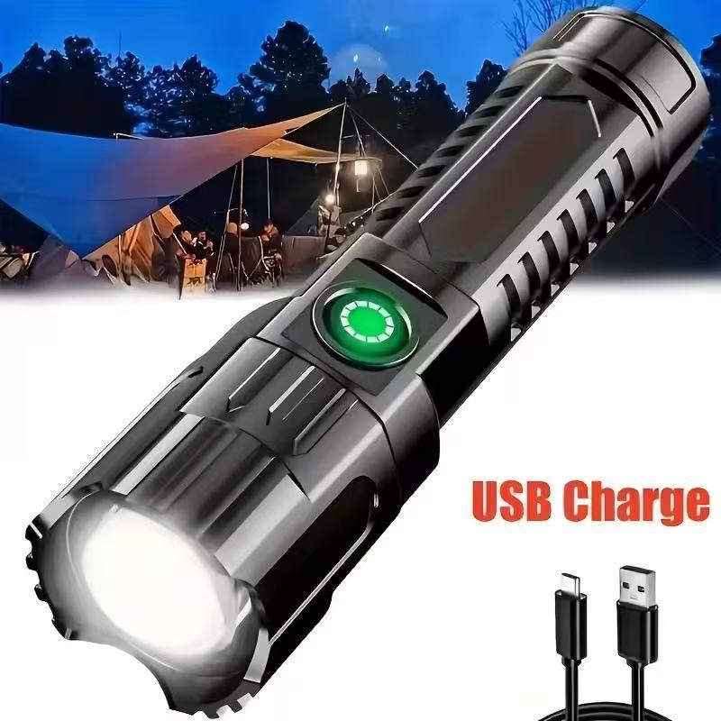 New High-power Led Flashlight  - Camping Cooking Fish review and price