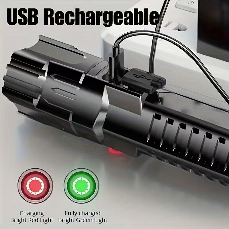 New High-power Led Flashlight  - Camping Cooking Fish review and price