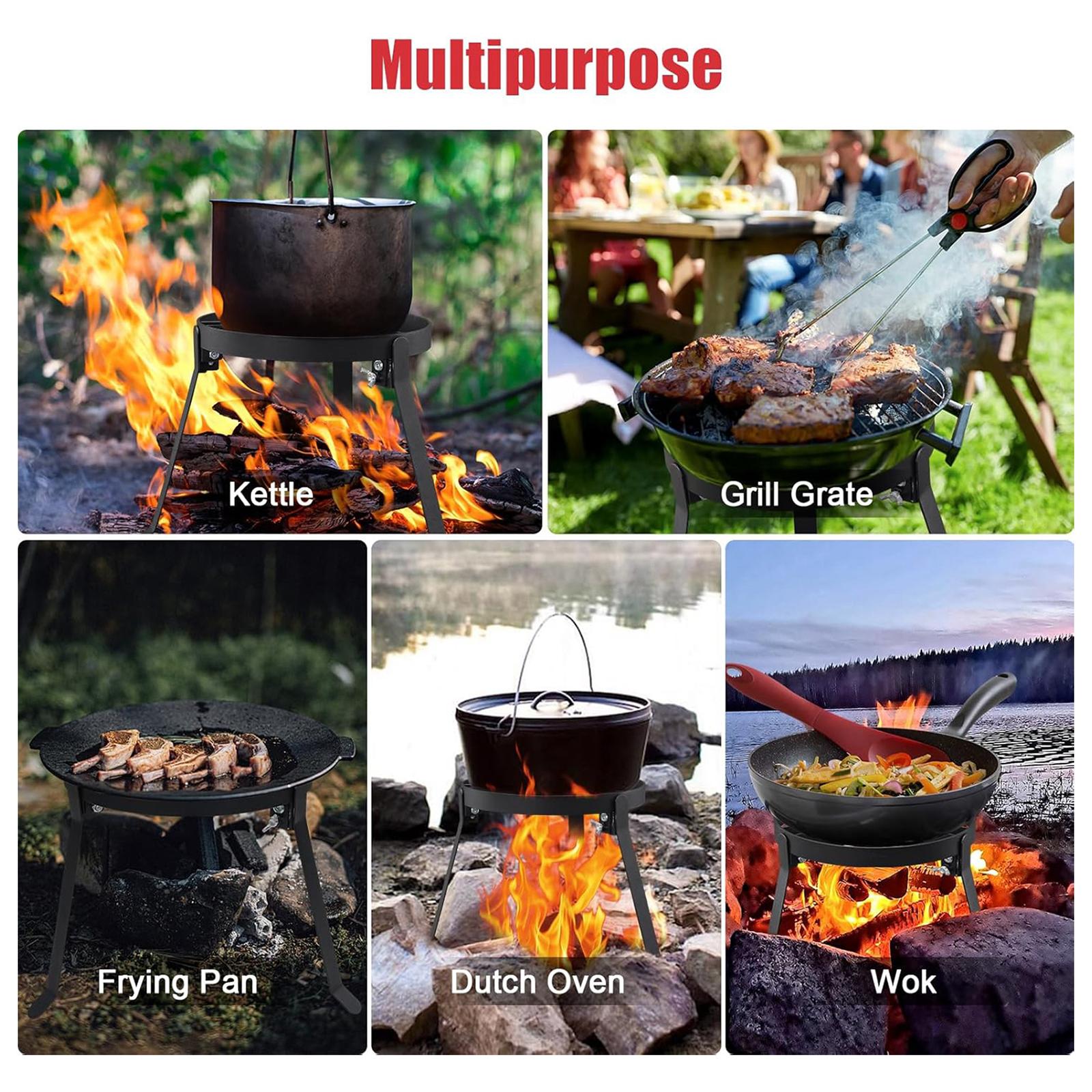 Foldable Cooking Campfire Trip - Camping Hiking Cooking review and price