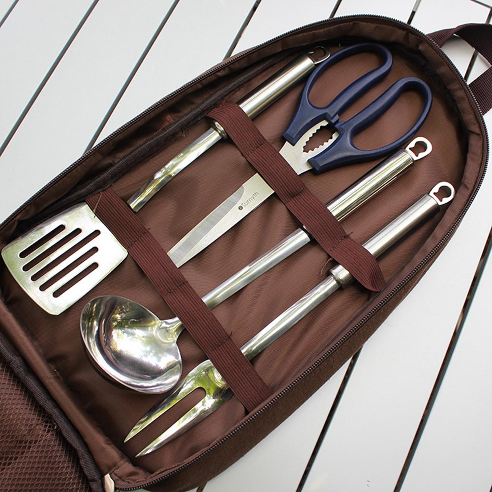 7pcs Camping Kitchen Utensil S - Camping Cooking Set 2 Person review and price