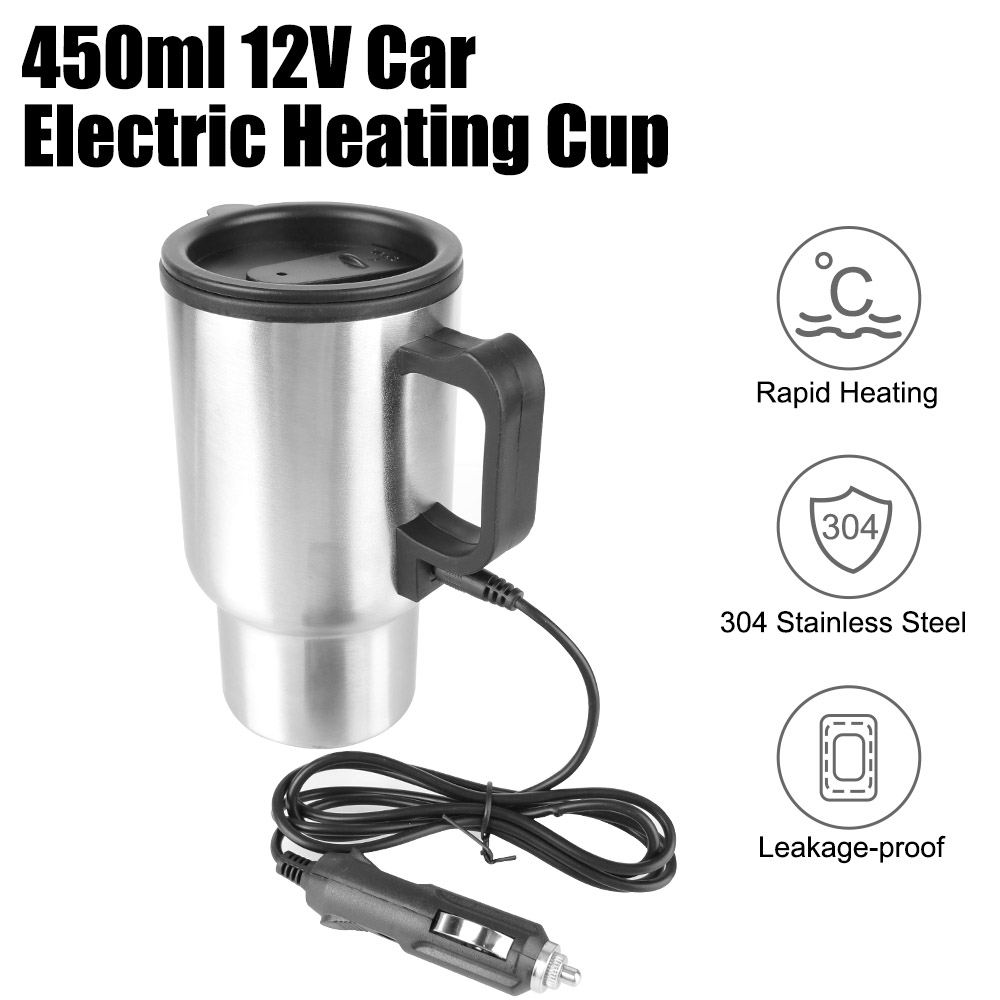 12V 450ml Electric Heating Car - Camping Cooking Can review and price