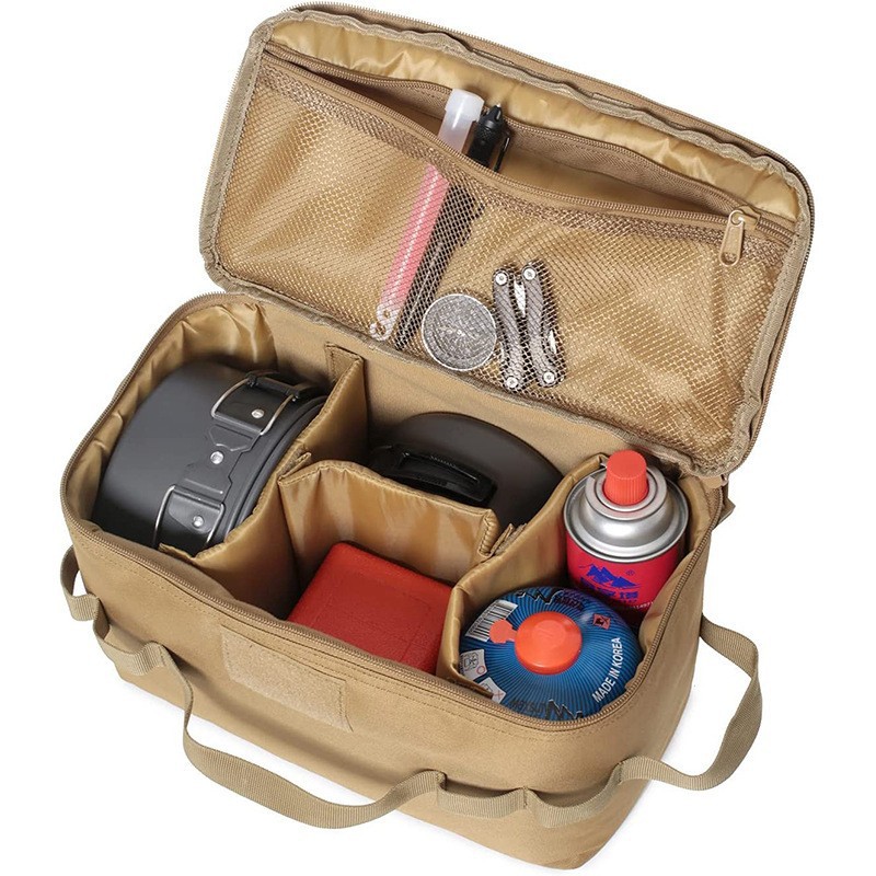 Outdoor Camping Gas Tank Stora - Camping Cooking Organizer review and price
