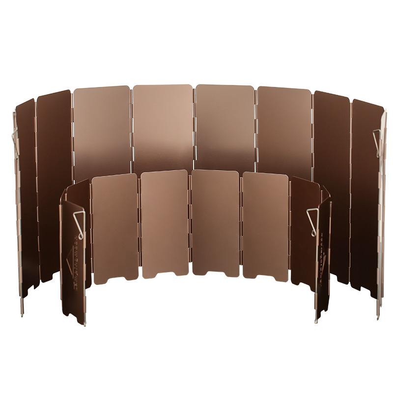 10 Plates Bronze-coloured Fold - Camping Cooking Windshield review and price