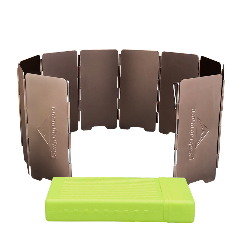 10 Plates Bronze-coloured Fold - Camping Cooking Windshield review and price