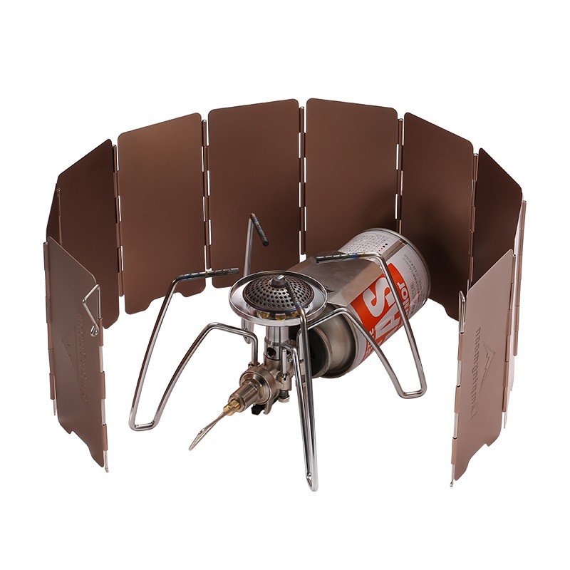 10 Plates Bronze-coloured Fold - Camping Cooking Windshield review and price