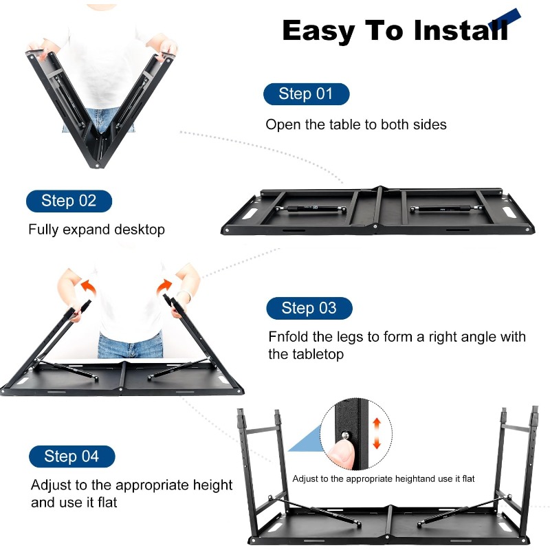 Camping Table Adjustable Foldi - Camping Cooking Table review and price