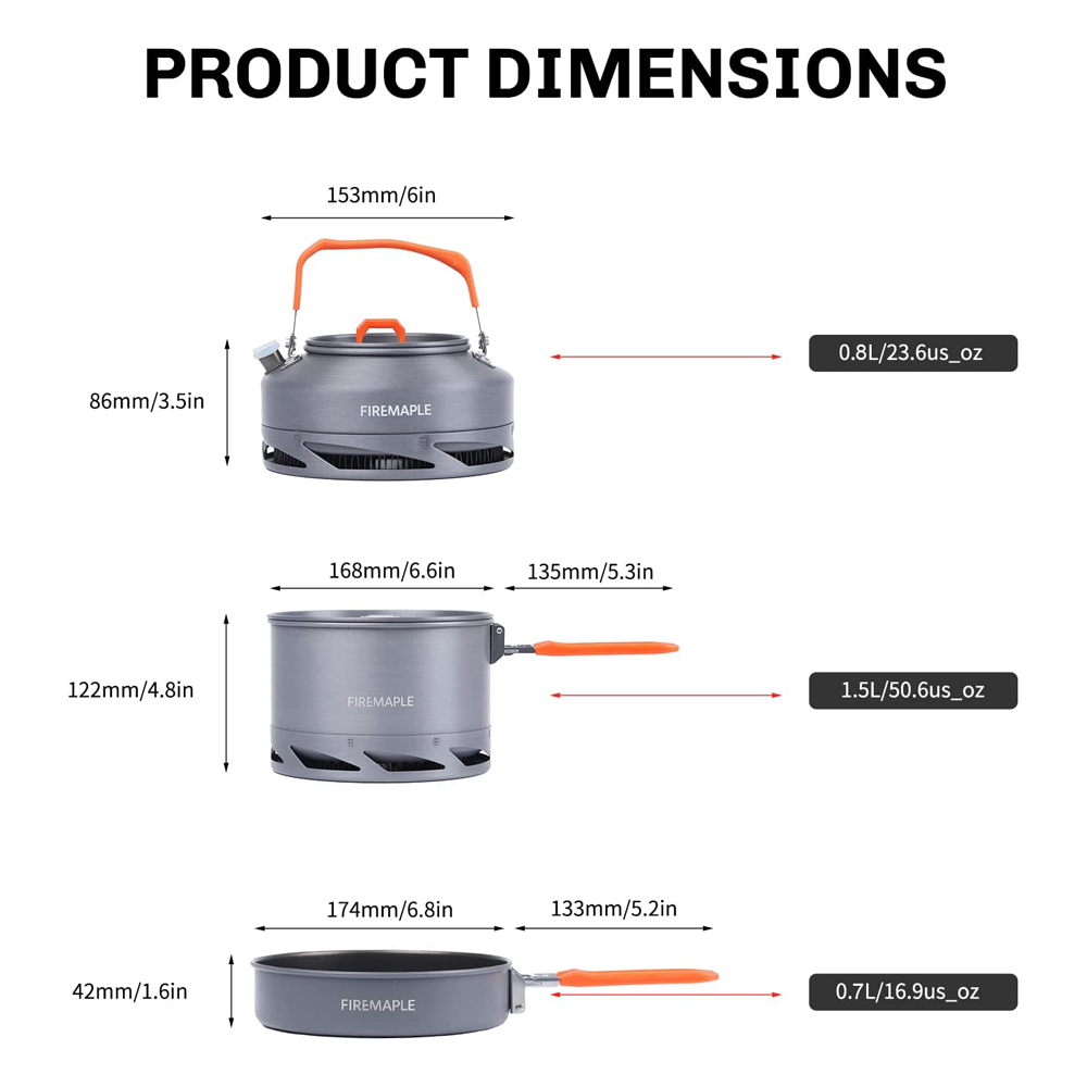 Fire Maple Camping Cookware Ut - Camping Cooking Trangia review and price