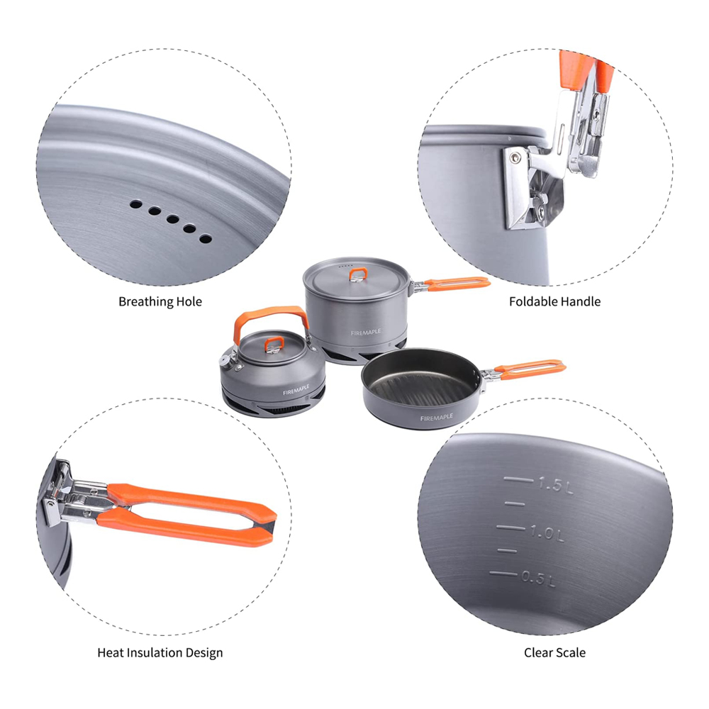 Fire Maple Camping Cookware Ut - Camping Cooking Trangia review and price