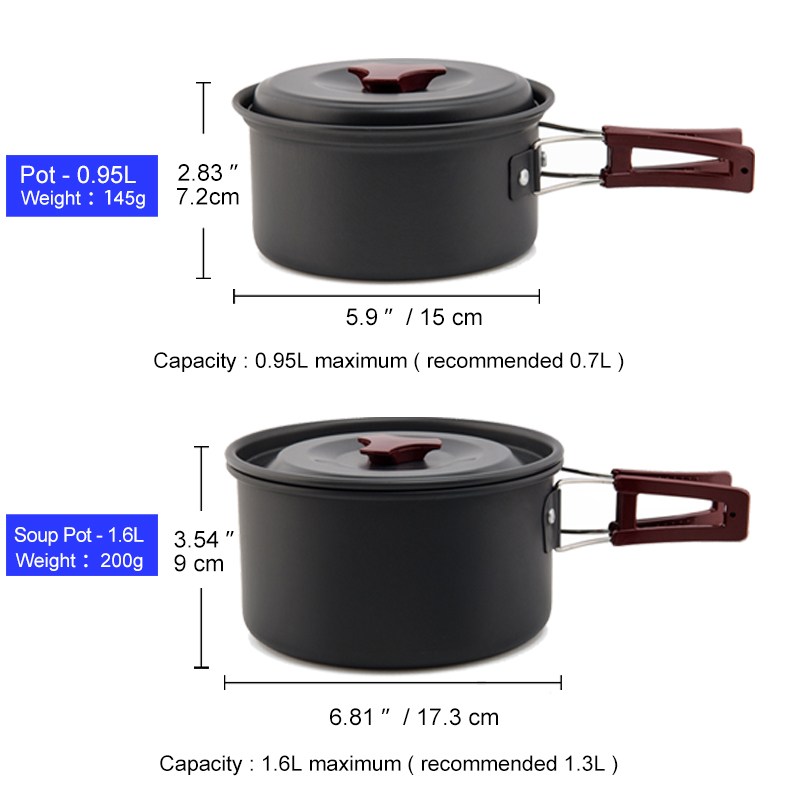 Widesea Camping Cookware Set O - Camping Cooking Trangia review and price