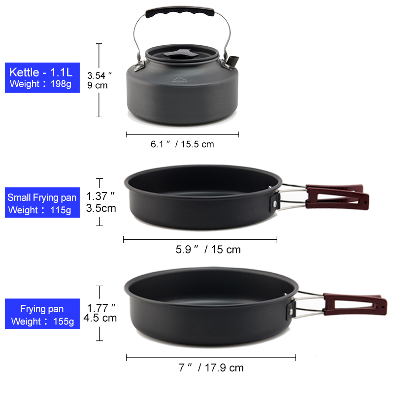 Widesea Camping Cookware Set O - Camping Cooking Trangia review and price