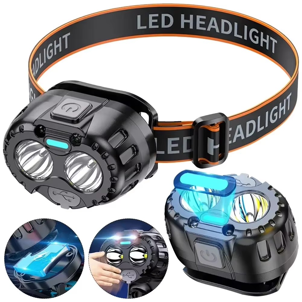 Powerful LED Headlamp IPX4 Wat - Camping Cooking Fish review and price