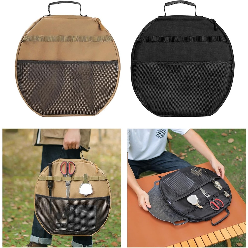 Grill Pan Storage Bag, Portabl - Camping Cooking Organizer review and price